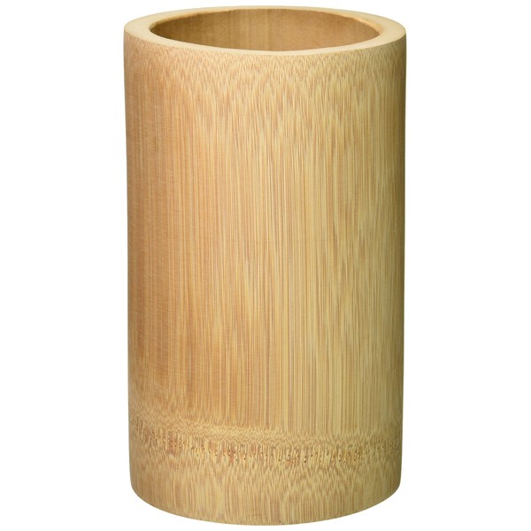 Takenosei H0034 Bamboo Tube, Locro, Susu, Diameter 4.7 x 7.9 inches (12 x 20 cm)