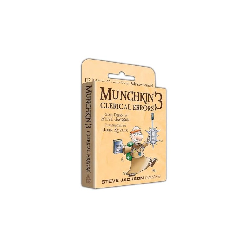 Steve Jackson Games Munchkin 3 - Clerical Errors, Multi