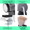 Kitchen Crop Hand Crank Grain Mill Wheat Flour Grinder, Stainless