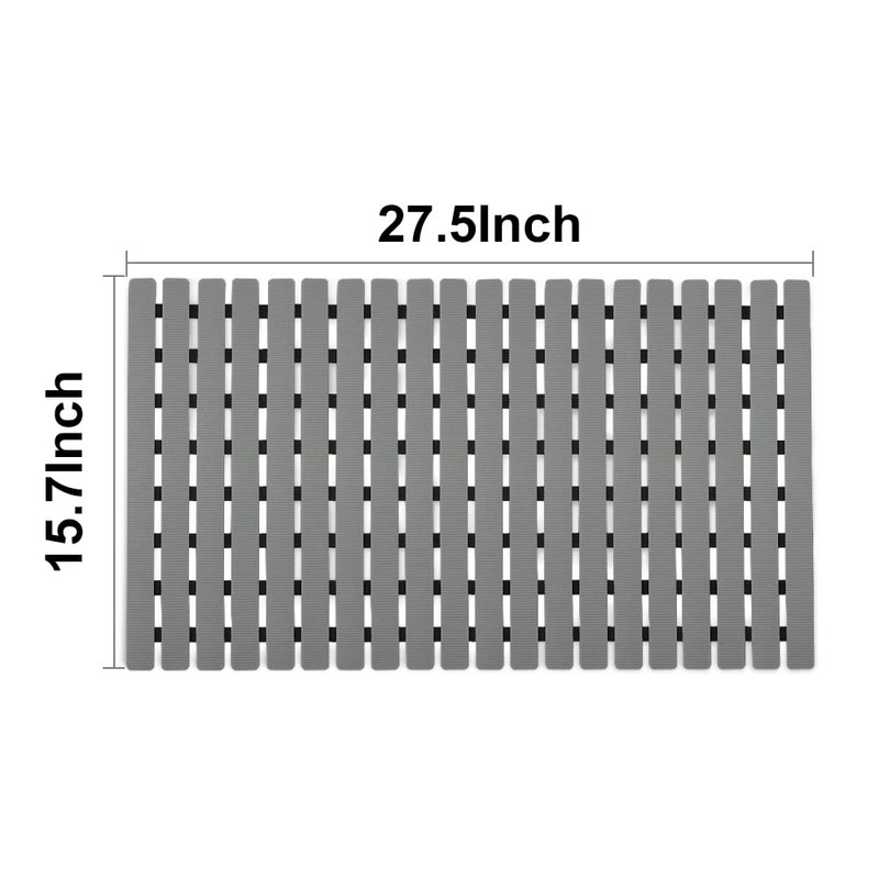 BEMISO BEMISO Shower Mat Non Slip Bathtub Mat with Suction