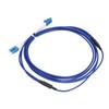 Optical Fiber Patch Cord Armored Jumper Single Mode 2 Core