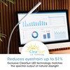 OttLite Stretch LED Desk Lamp with Wireless Charging - ClearSun