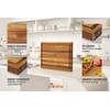 COZIFA Large Wood Cutting Board for Kitchen - Heavy Duty