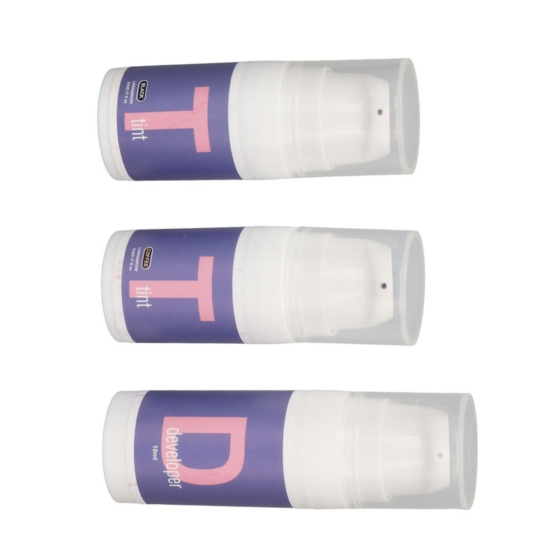 Eyebrow Tint Kit Semi Permanent High Pigment Instant Result Long