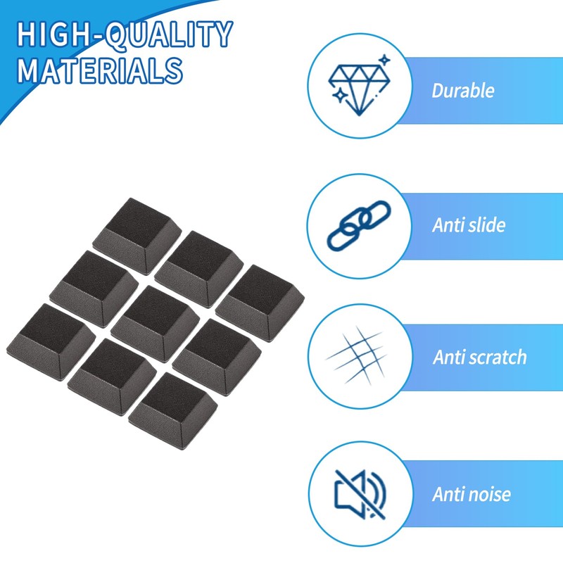 VBHHY 32Pcs Adhesive Rubber Feet for Electronics, Rubber Bumpers self