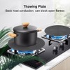 Round Fast Defrosting Tray Multifunctional Thawing Heat Diffuser Plate for