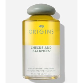 ORIGINS Checks & Balances Milky Oil Cleanser + Makeup Melter 5oz/150ml NEW
