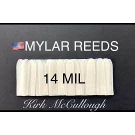 "Handmade" Duck Call Reeds 100 14mil Mylar reeds for Duck Calls.