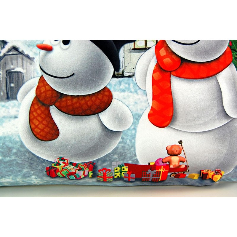 texpot Table Runner 40 x 90 cm Snowman Christmas Tablecloth