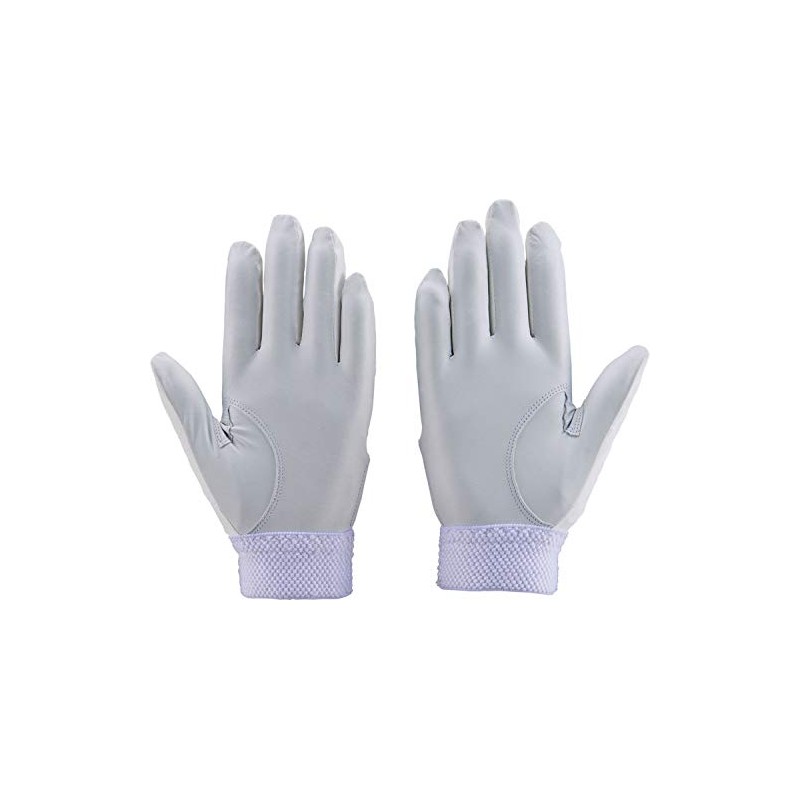 ZETT BG681HSA Batting Gloves, Palm/Natural Leather, Ambidextrous, High School Baseball
