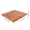 Gadpiparty Interlocking Outdoor Flooring Tile Patio Deck Tile for Garden