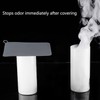 2 Pieces 6 x 6 Inch Silicone Tub Stopper Floor