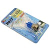 M & H Pine Maxima 4s6 K PH7 12 V30/30 W haipa-harogen S2 Super Ghost 6000 W Equivalent, White, Blue Motorcycle Headlight Bulb