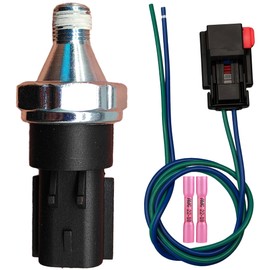 Engine Oil Pressure Switch & Harness Kit - Fits Chrysler 200/Sebring, Jeep Compass/Patriot, Dodge Caliber/Avenger/Journey 2007-2020 - Replaces 38003360AA, 5033317AB, 68003360AA w/5017117AA, 5019913AA