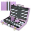 Backgammon Sets for Adults, 15 inch Backgammon Purple Sets Classic