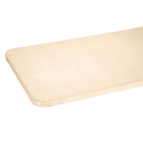 Illusion Weave Vinyl Elasticized Banquet Table Cover by HSK -