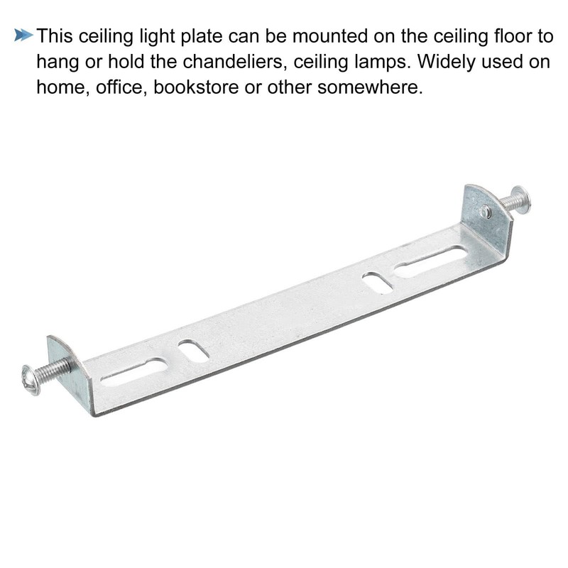 TOP-VIGOR 1Set Light Fixture Ceiling Bracket, 120mm Ceiling Light Plate
