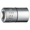 Tone 2S-09 Socket (Hexagon), 1/4 inch (6.35 mm), Width of