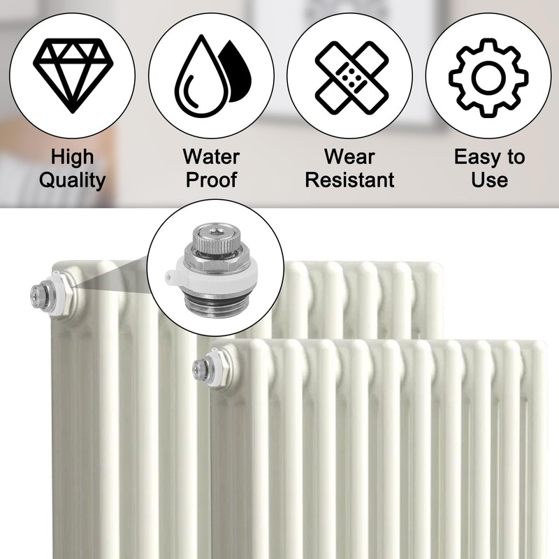 Automatic Radiator Bleeder Corrosion Resistant Bleed Valve Radiator Radiator Bleeder