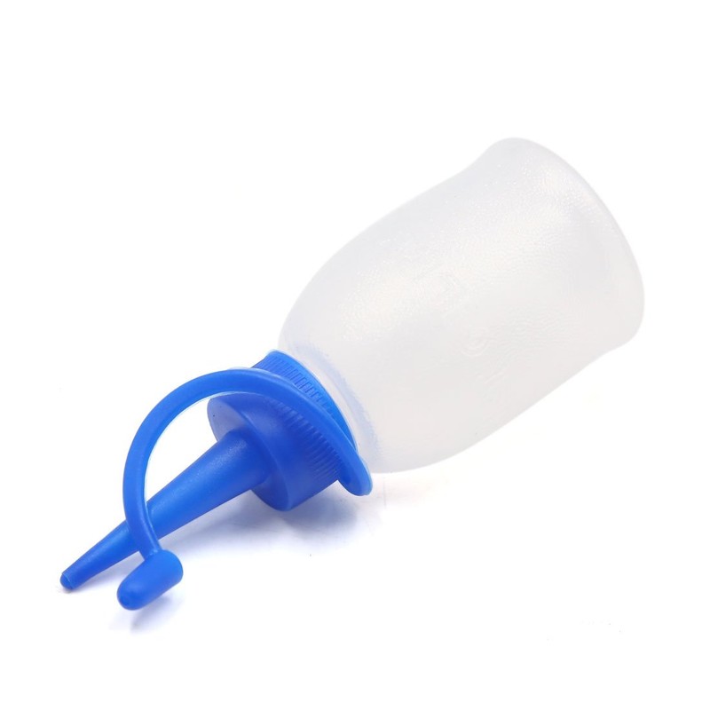 uxcell 2pcs Universal Straight Beak Squeeze Oil Bottle Industrial Dispensing