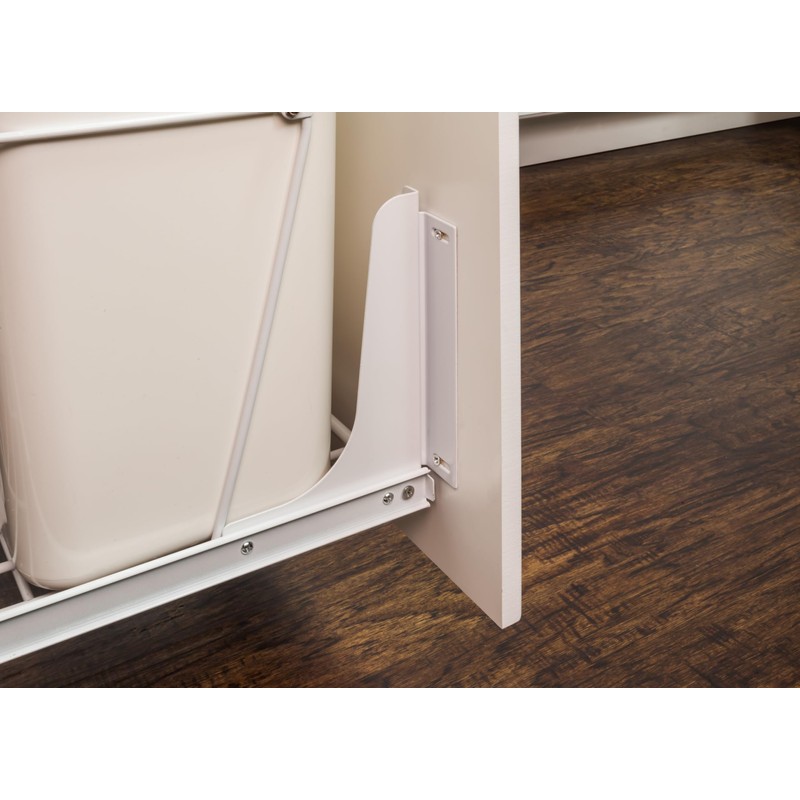 Hardware Resources Door Mount Kit for CAN-EBM Series, White