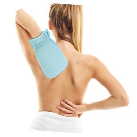 Beavorty 2pcs Clean Bath Towel Body Scrub Hand Scrub Glove Shower Exfoliating Scrubber Exfoliating Mitt for Body Exfoliating Washcloth Shower Scrubber Bath Glove Exfoliating Glove Fabric