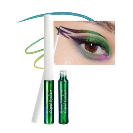 Shimmer Waterproof Eyeliner Liquid, Long Lasting Highly Pigmented Chameleon Eyeliner with Soft Fine Tip, Smudge-Proof Glitter Colorful Shift Holographic for Eyeshadow, Eye Makeup Gift for Women-B1#
