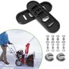 Vkinman 490-241-0010 Snowblower Slide Shoes Skid Shoe with Mounting Hardware