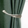 ANCLLO 2pcs Window Curtain Holdbacks, Decorative Curtain Drapery Holdback, Aluminum