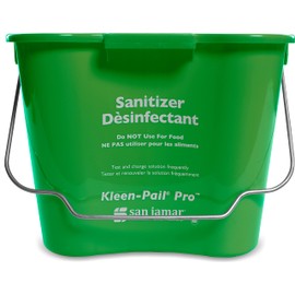 San Jamar Kleen-Pail® Plastic Pro Cleaning Bucket 8 Quarts Green