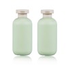 UMETASS - Botellas exprimidas de 10 onzas con tapa abatible,