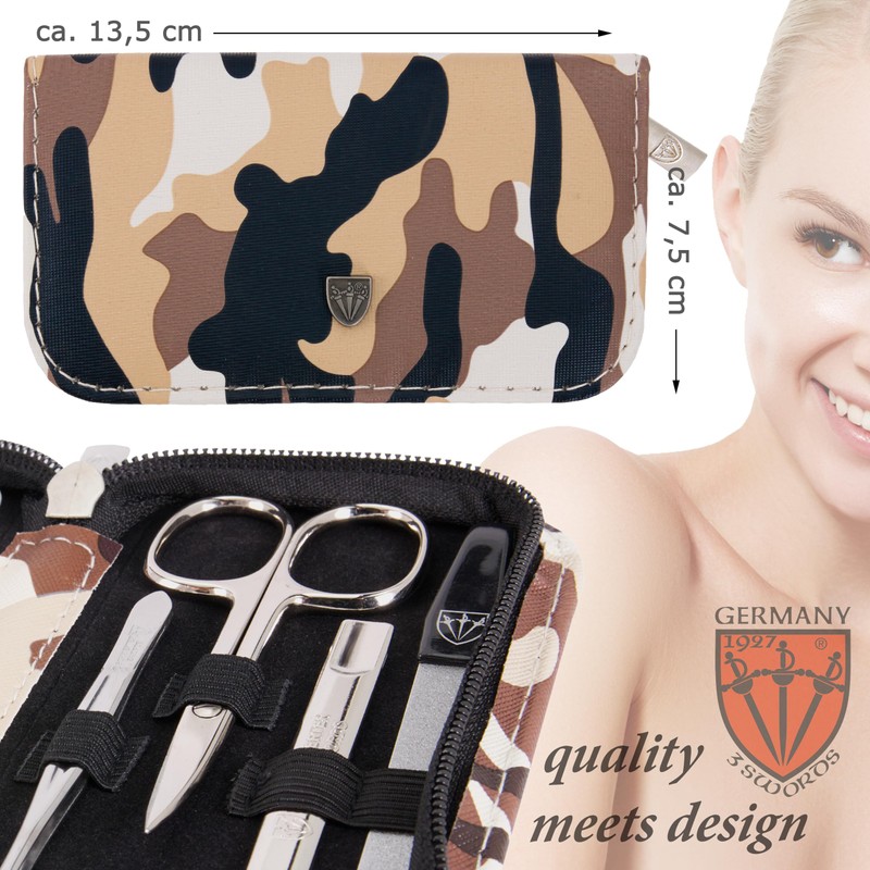 3 Swords Germany - brand quality 8 piece manicure pedicure
