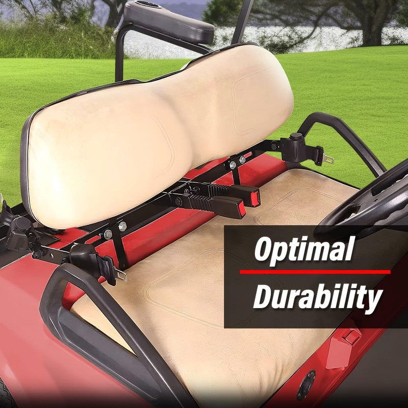 G-PLUS Universal 42" Retractable Golf Cart Seat Belts Kit with