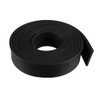 sourcing map Rubber Seal Rubber Strip Solid Rectangle 15mm Wide,