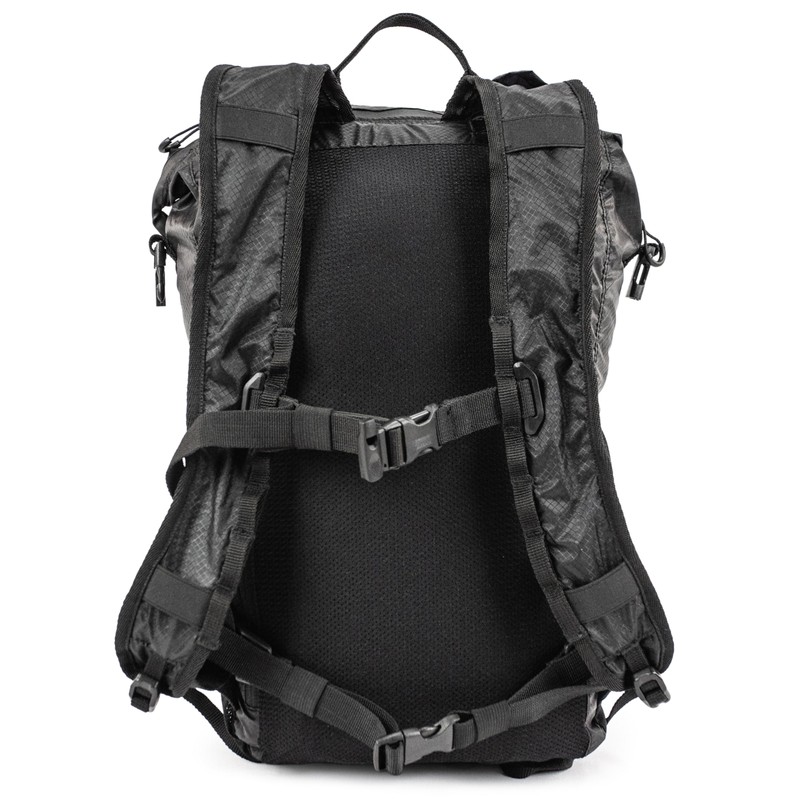 Travoost Ultima 22 Multipurpose Backpack with Detachable Hip Pack (Black)