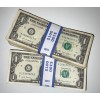 Pack of 50 $5000 Dollar Currency Straps Bill Wrappers Money
