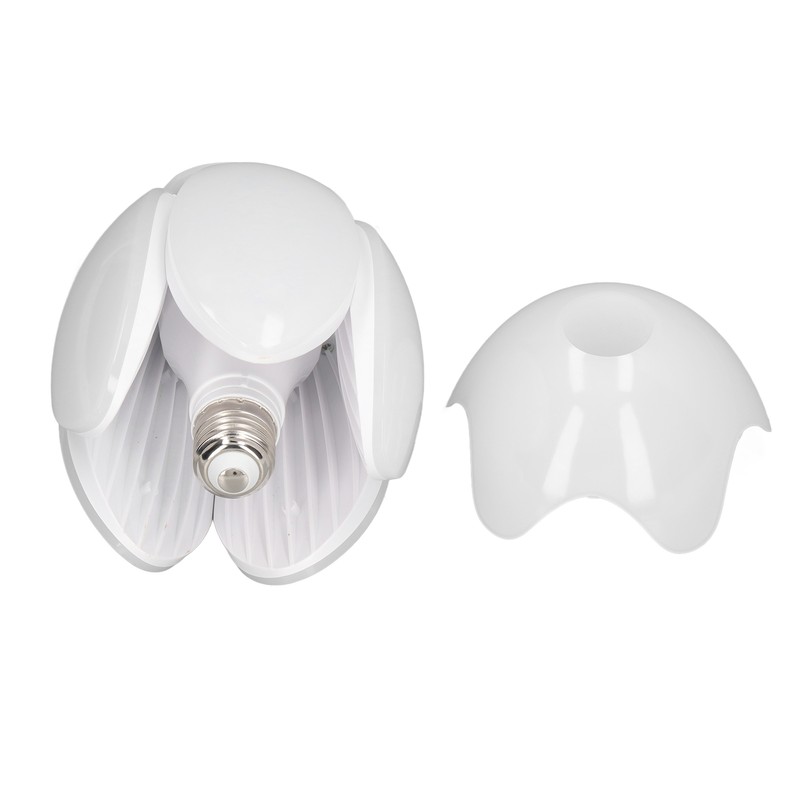 LED Garage Light E27 E26 5 Leaf Foldable 5100LM 60W