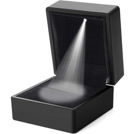 Proposal LED Ring Case, Ring Case, Jewelry Storage, Anniversary Gift