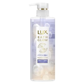 Lux (ラックス) Lux Bath Glow Shampoo, 17.3 oz (490 g) Deep Moisture & Shine, Ceramide-Infused, Anti-Frizz