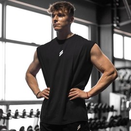 LG [호환품]Camiseta deportiva sin MAN 호환gas para hombre chaleco de secado rapido hoLG호환ado entrena [09 Navy blue] [Compatible] Men's Quick-Dry Training Vest T-Shirt [09 Navy Blue]