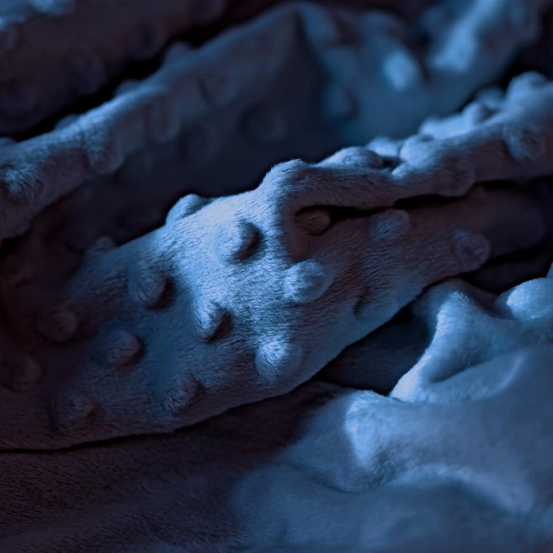 Interbaby 0881-10 Bubble Baby Blanket Dark Blue 700 g