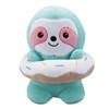 VFM - Sloth Soft Toy Donut Animal Food Plush Cuddly