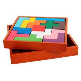 Lifepower Wooden Puzzle, Wooden Toy, Educational, Fun for Adults, Brain Training, Compact, Educational Toy, Killing Time, For Seniors, Adults and Children, Wooden Puzzle Set of 13