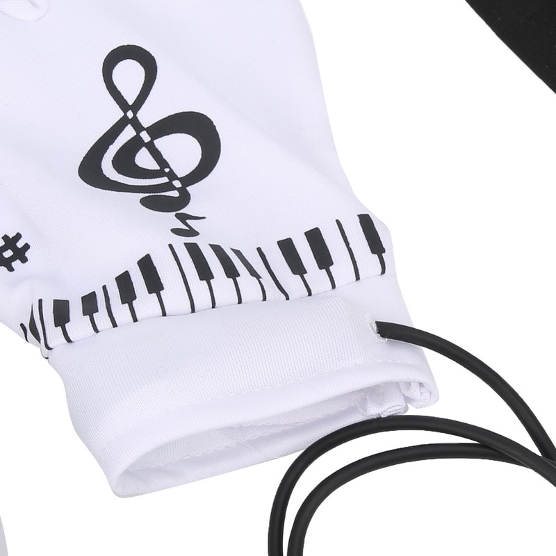 Electronic Piano Gloves for Kids Adults with Speakers Portable Party