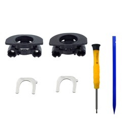 Knomix Left&Right Plastic Hinge Swivel + XM4 U Shaped Metal Hinge Lock Grove Replacement for Sony WH-1000XM4 WH1000XM4 Headphone (Left+Right)