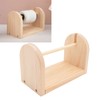 Wooden Yarn Holder Single Rotating Yarn Storage Horizontal Crochet Yarn