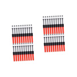 Operitacx 2 Sätze À 20 Stück Schreibunterlage für Füllfederhalter Tinte mit Nadel Tintenwerkzeug nachfüllen Stifte Füller Tintenaufnahme für Füllfederhalter Tintenkonverter gewidmet Absorber