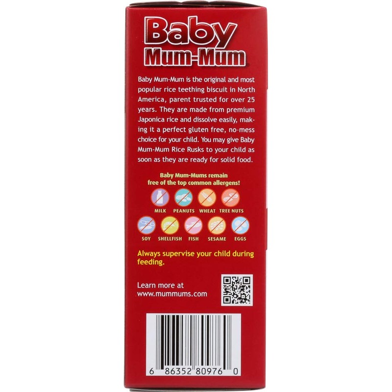 Hot Kid Baby Mum Mum Apple 1.76 Ounces (Case of