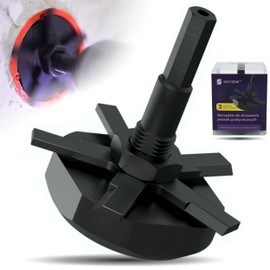 SCROBER Universal Cutting Drill Bit for Flush-Mounted Box Diameter 65 mm for All Drills and Cordless Screwdrivers | for Plasterers, Plasterers, Electricians, Tools, Home Renovation (SCROBER)