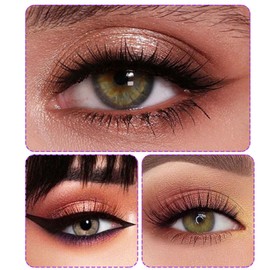 Kit de Extensión de Pestañas para Bricolaje, 120 Piezas en Racimos, Kit de Extensión de Pestañas Individual de 8 a 16 Mm con Pinzas de Pestañas de Pegamento de Doble Uso de 2 Ml,